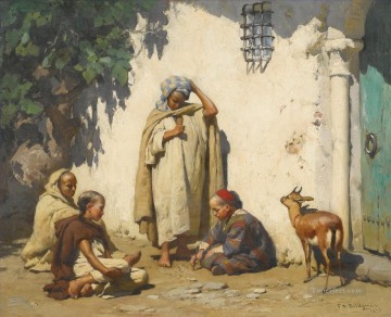 若い脚本家フレデリック・アーサー・ブリッジマン アラブ人 Oil Paintings